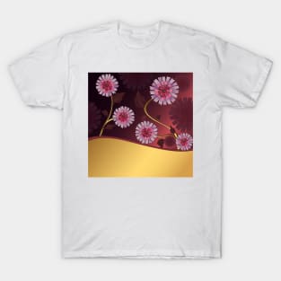 Elegant Asian-Inspired Floral 2 T-Shirt